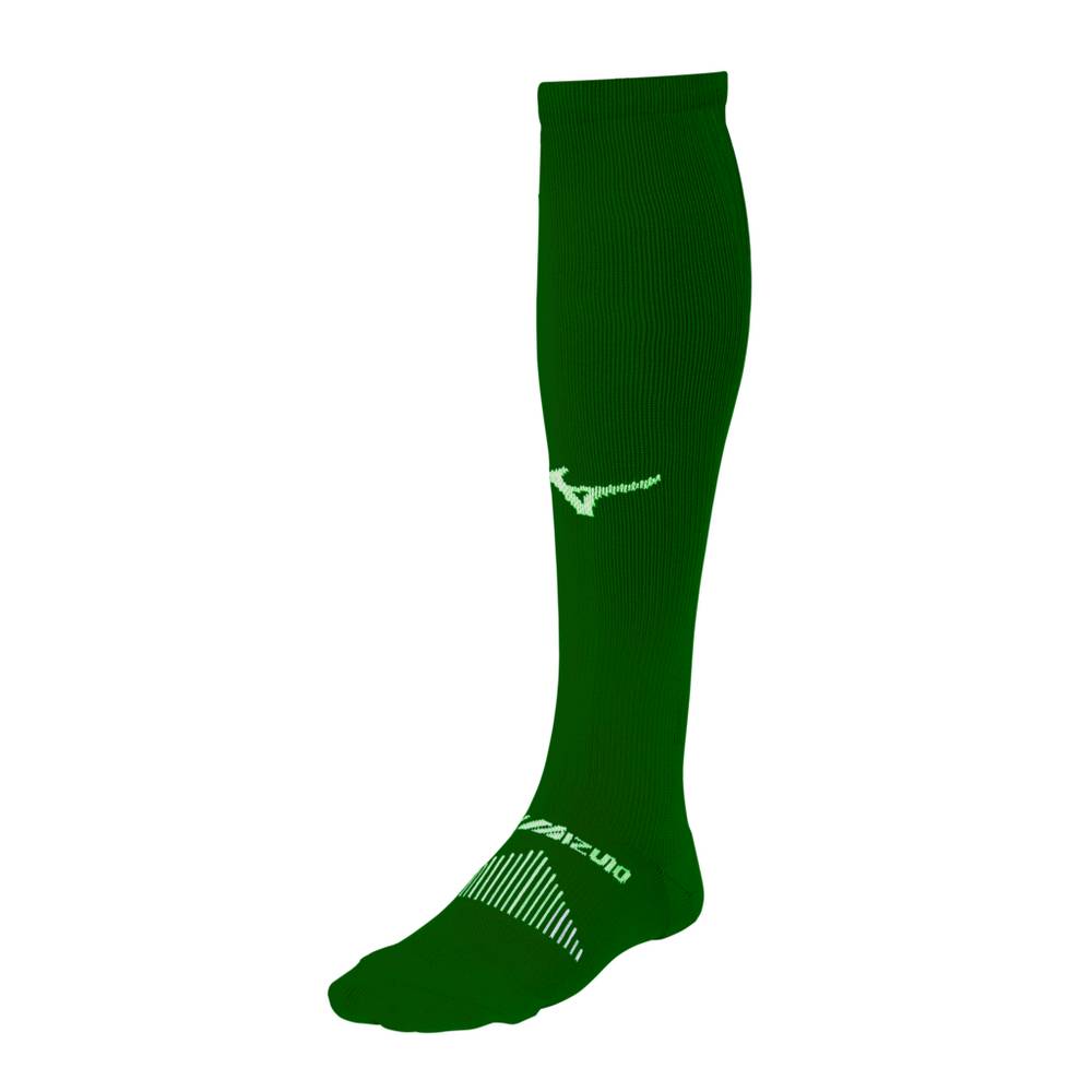 Mens Mizuno Performance OTC Baseball Socks Green Philippines (WHSUQE457)